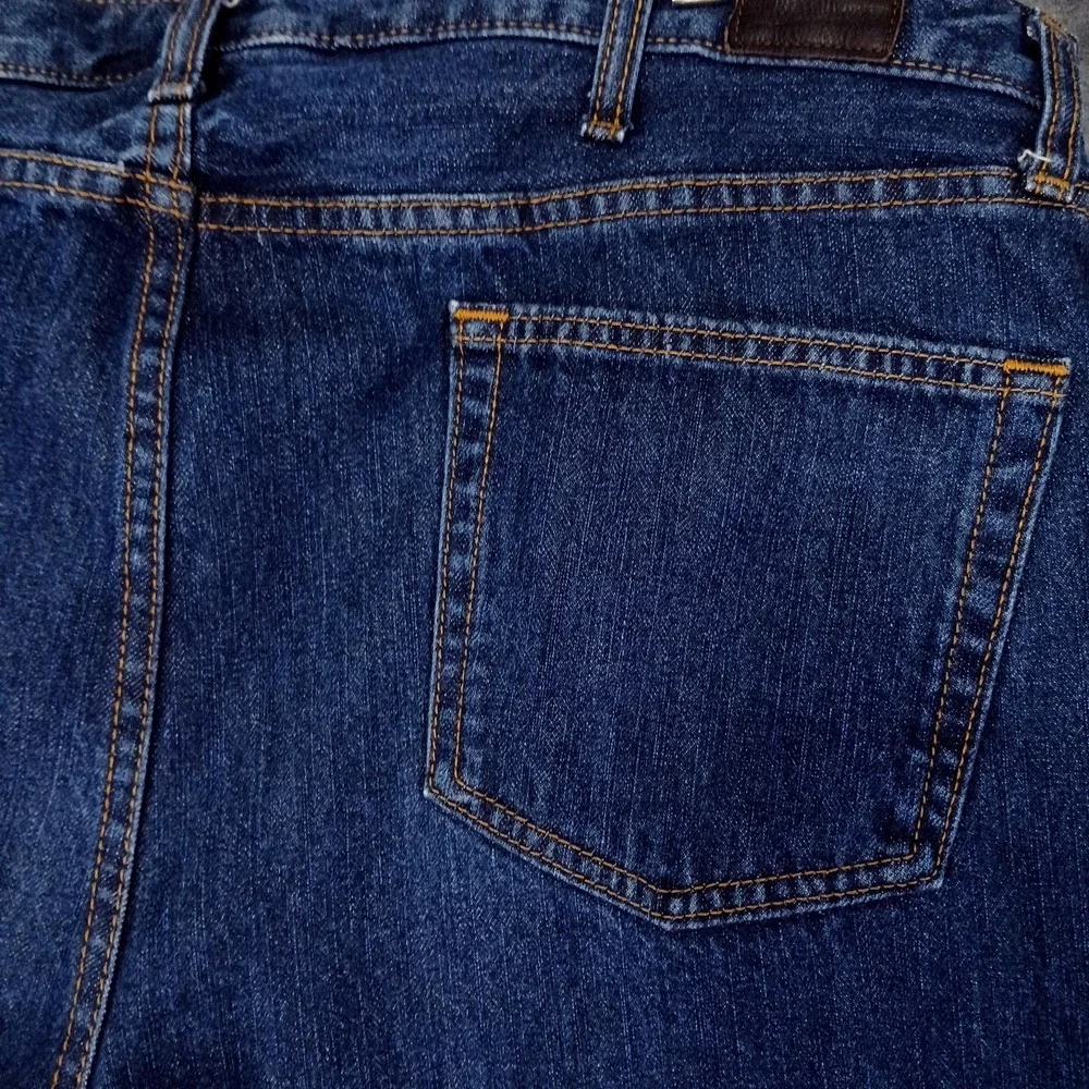 Lands End Jeans Mens 40 Blue Traditional Fit Classic Denim Straight Leg‎ Pants